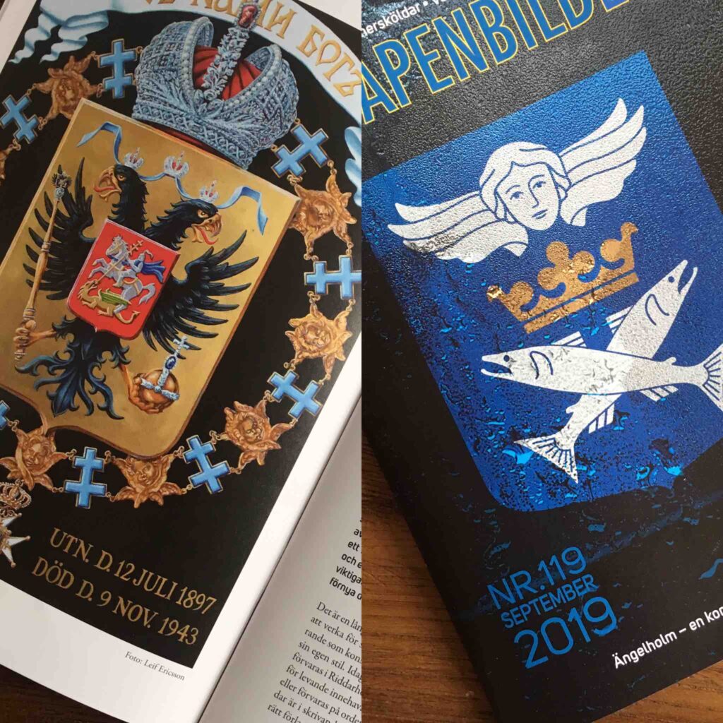 Ny heraldisk konst och nytt nummer 2019